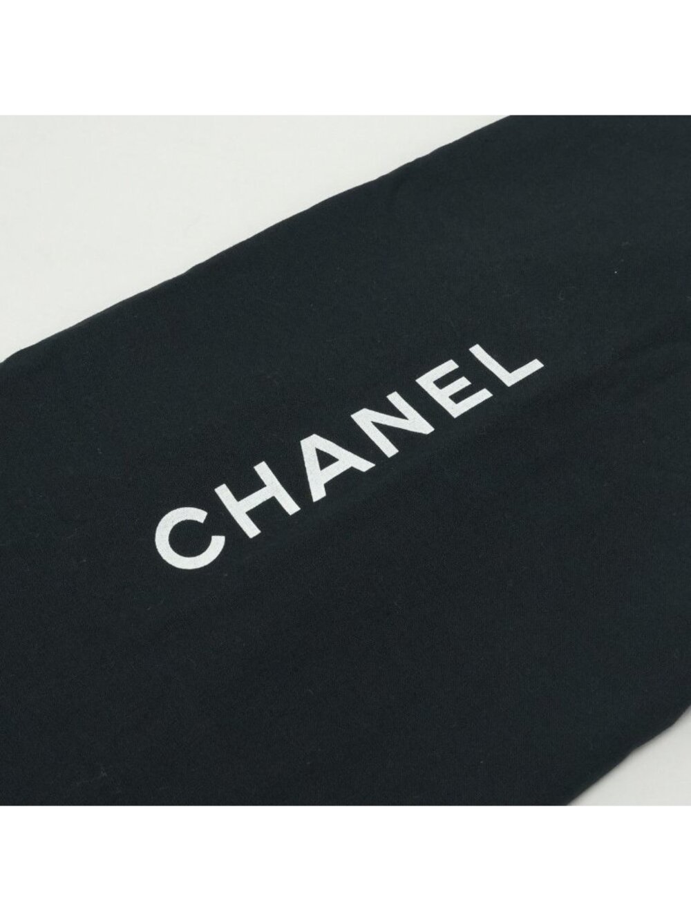 Chanel Tote Shoulder Bag Lambskin Noir Black Gold Chain Bag Big CC Logo Jumbo - Picture 10 of 10